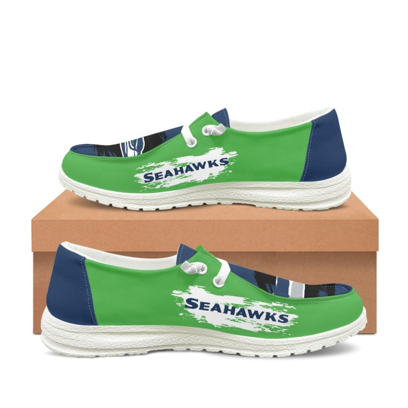 Seattle Seahawks V1 BZ15 Sneakers Shoes For Men Women Fans