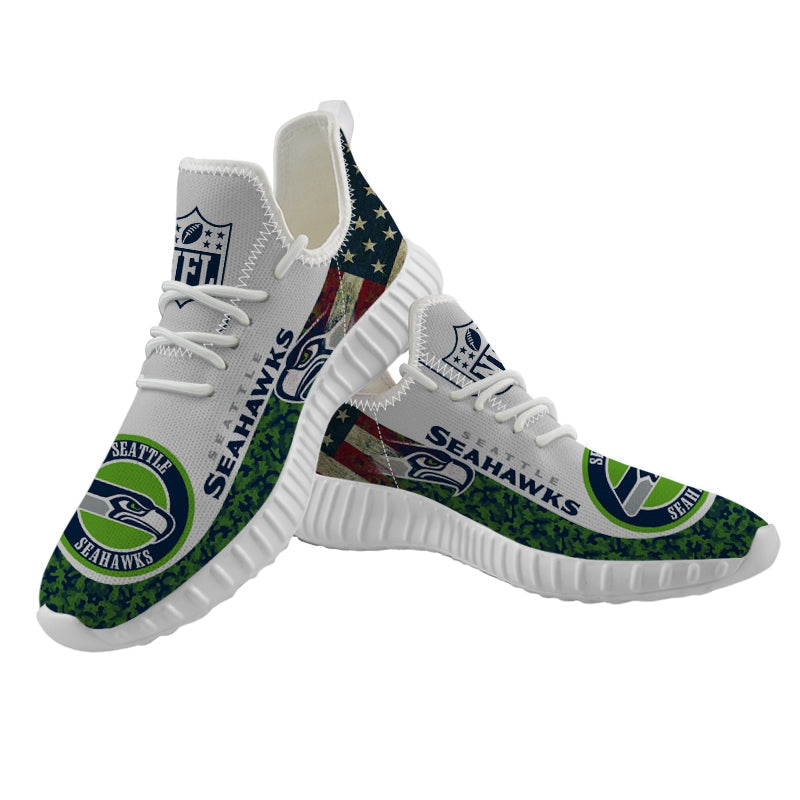 Seattle Seahawks NFL Sneaker Shoes For Men Women Fans