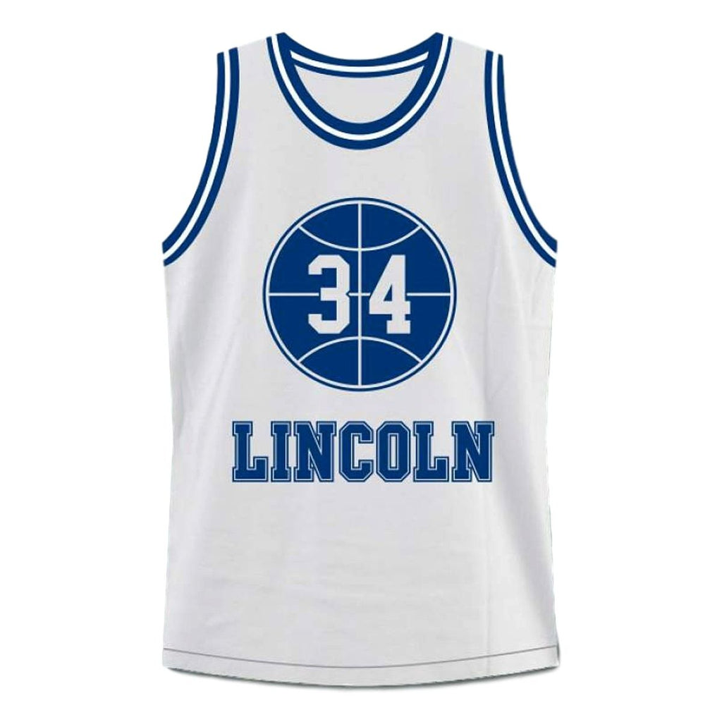 Shuttlesworth Jersey #34 Lincoln High School Ray Allen Basketball White