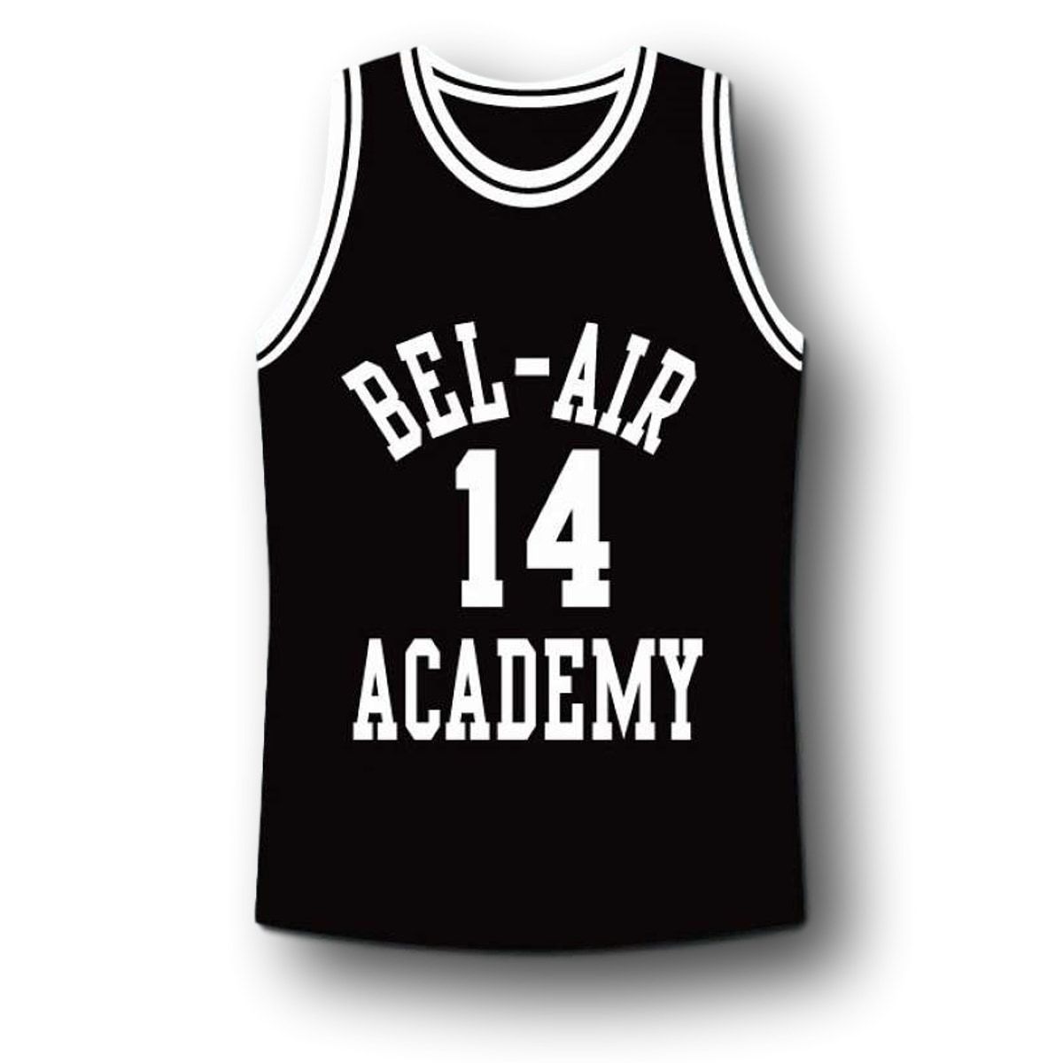 Smith Jersey #14 Bel-Air Academy Basketball Black