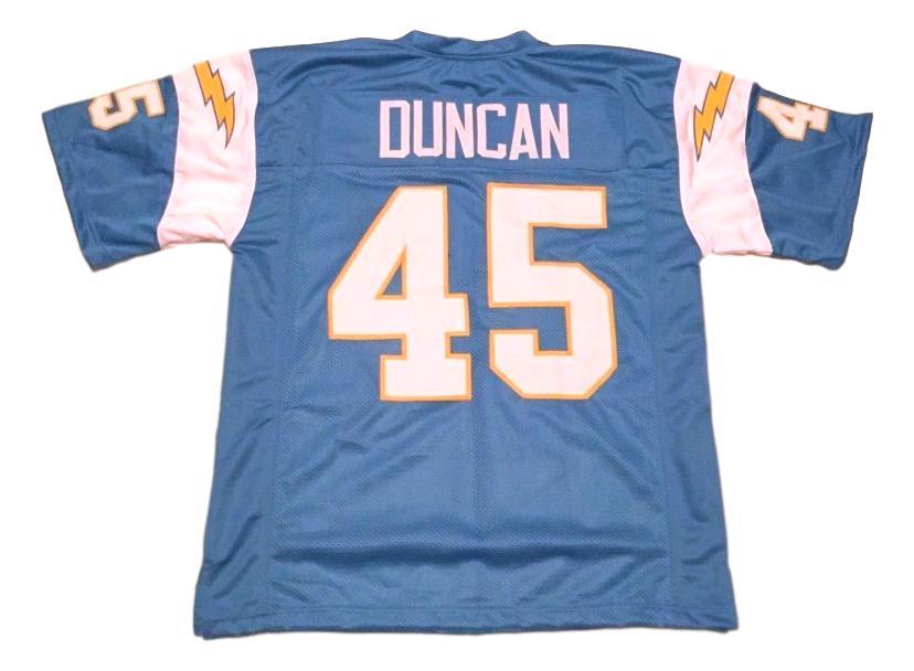 Speedy Duncan CUSTOM STITCHED Unsigned Football Jersey Blue