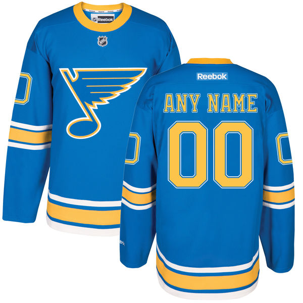St. Louis Blues Reebok 2017 Winter Classic Custom Jersey