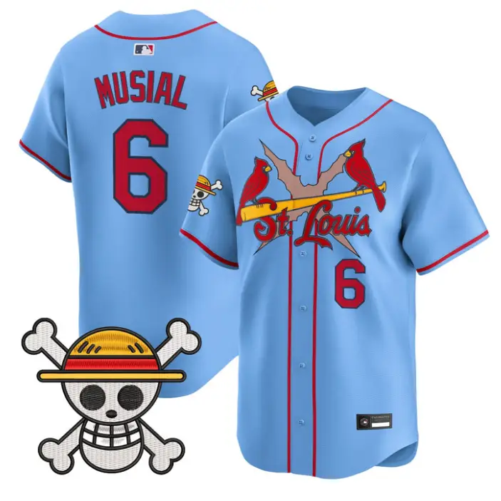 Stan Musial Jersey #6 St. Louis Cardinals One Piece Premier Stitched