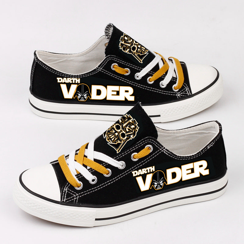 Star Wars Low Top Canvas Sport Sneakers Shoes For Men Women Fans