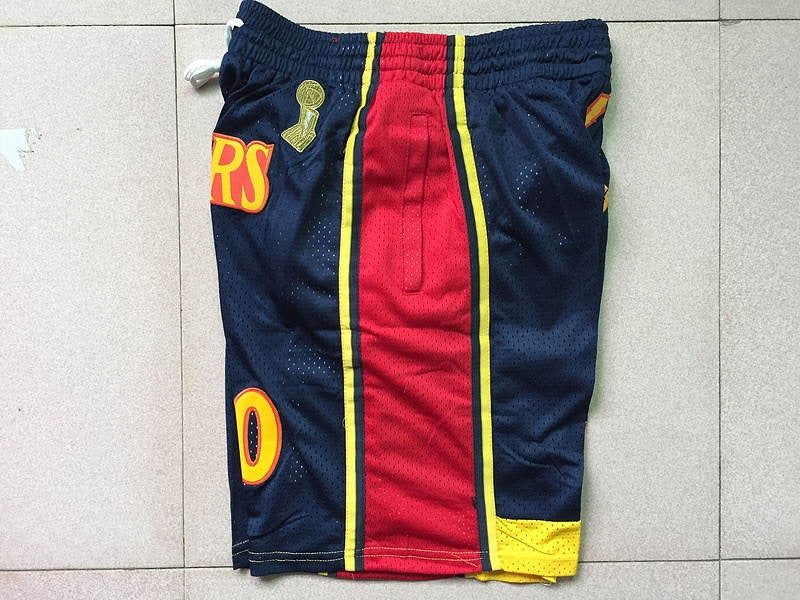 Golden State Warriors Stephen Curry Navy Shorts