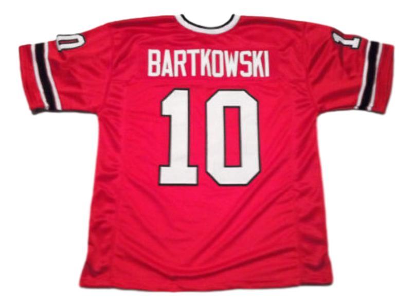 Steve Bartkowski CUSTOM STITCHED Unsigned Football Jersey Red