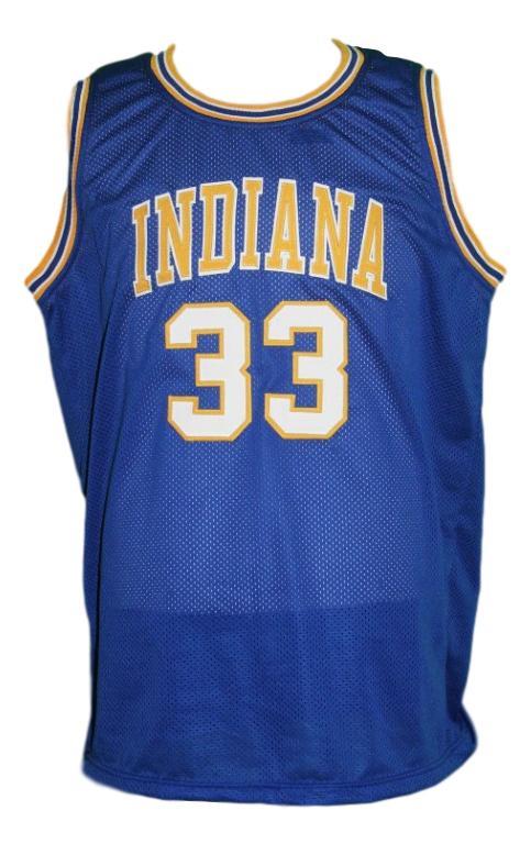 Steve Chubin Jersey #33 Indiana Aba Basketball Sewn Blue