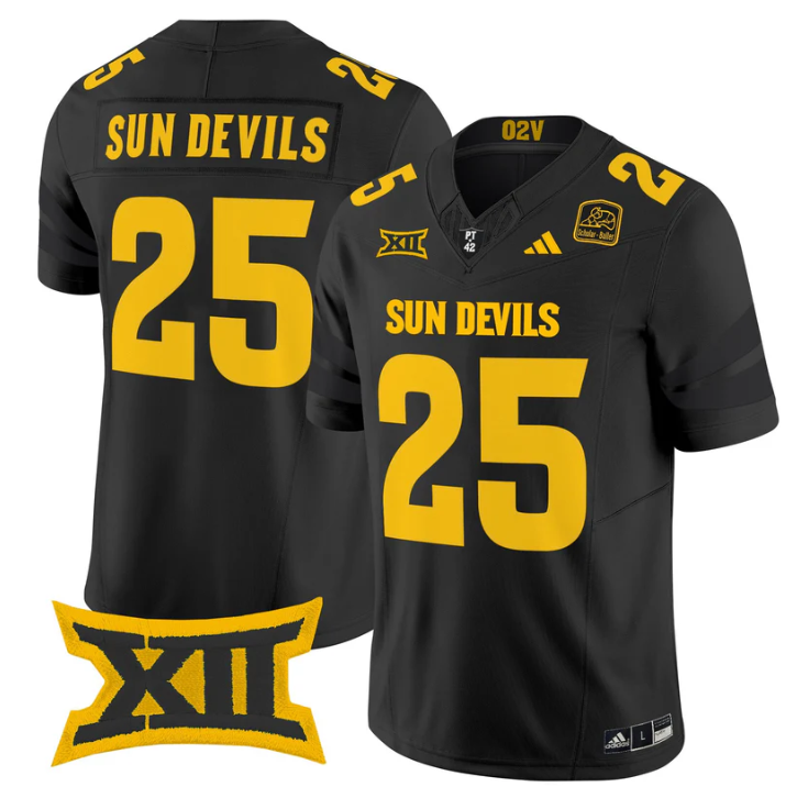 Sun Devils Jersey #25 Arizona State Sun Devils 2025 Vapor Stitched
