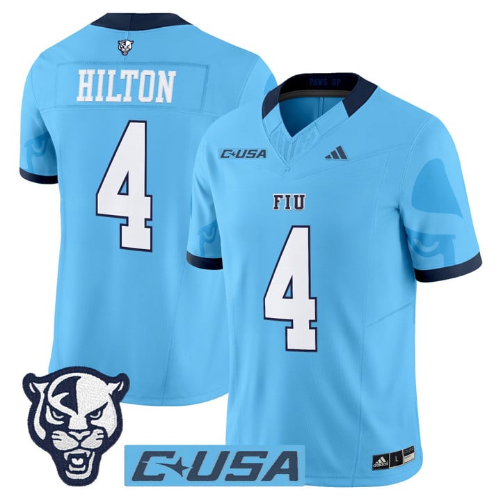 T.Y. Hilton Jersey #4 Florida International Panthers 2025 Stitched