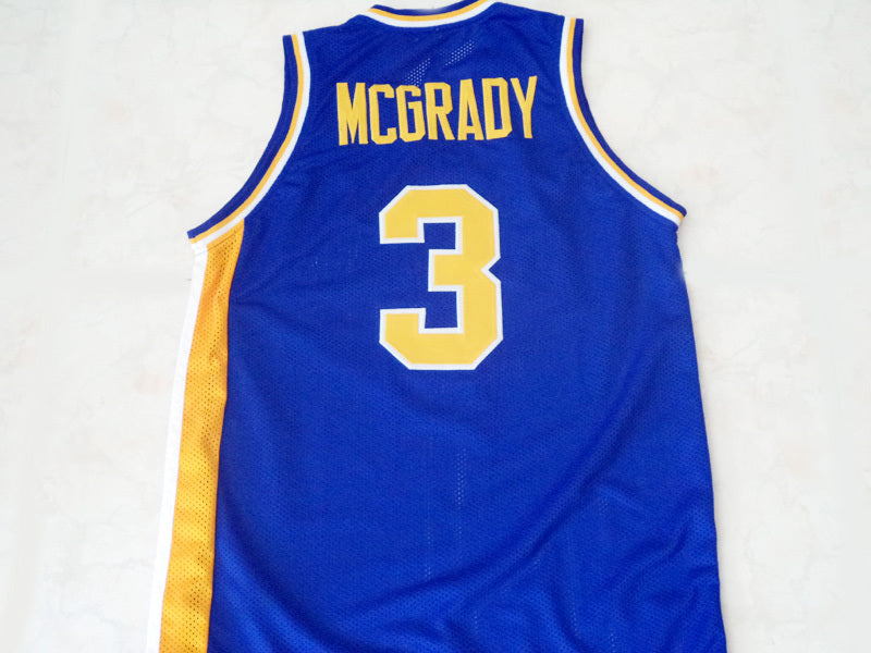 Tracy McGrady Jersey #3 Auburndale High School New Basketball Blue