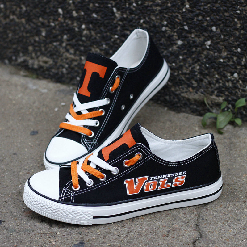 Tennessee Volunteers Limited Print NCAA College Students Low Top Canvas Shoes Sport Sneakers 1