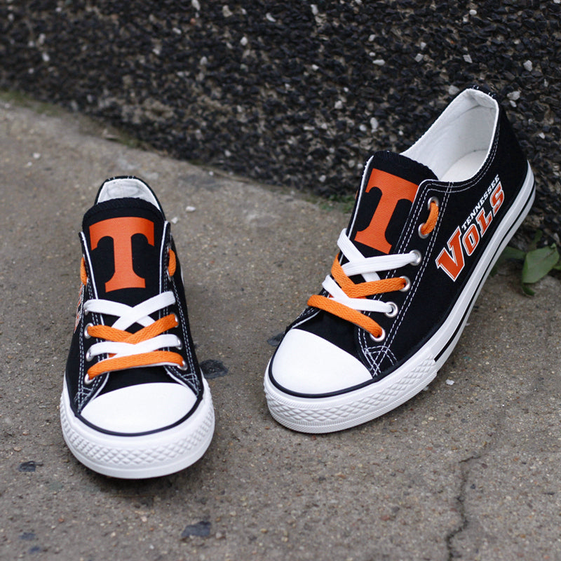 Tennessee Volunteers Limited Print NCAA College Students Low Top Canvas Shoes Sport Sneakers 1