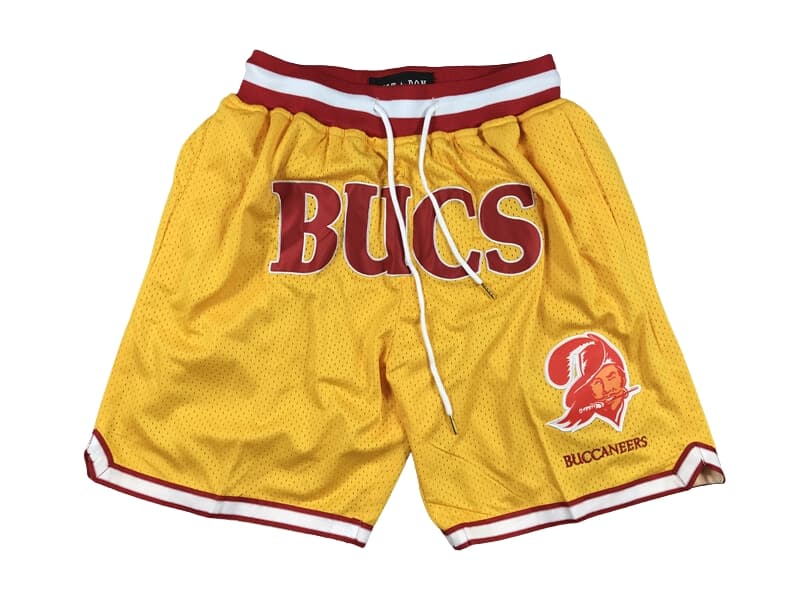 Tampa Bay Bucs Light Gold Shorts