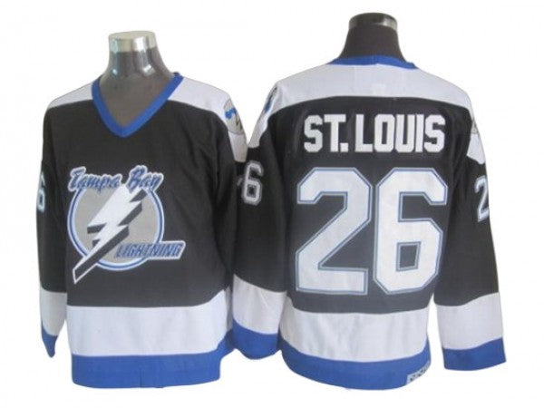 Tampa Bay Lightning #26 Martin St. Louis Vintage CCM Jersey - Black