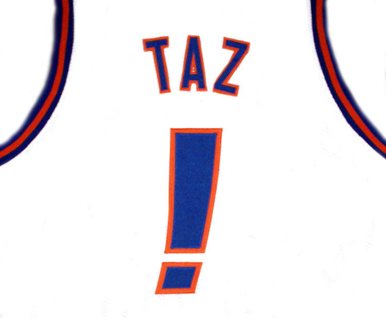 Taz Jersey Tune Squad Space Jam Basketball White