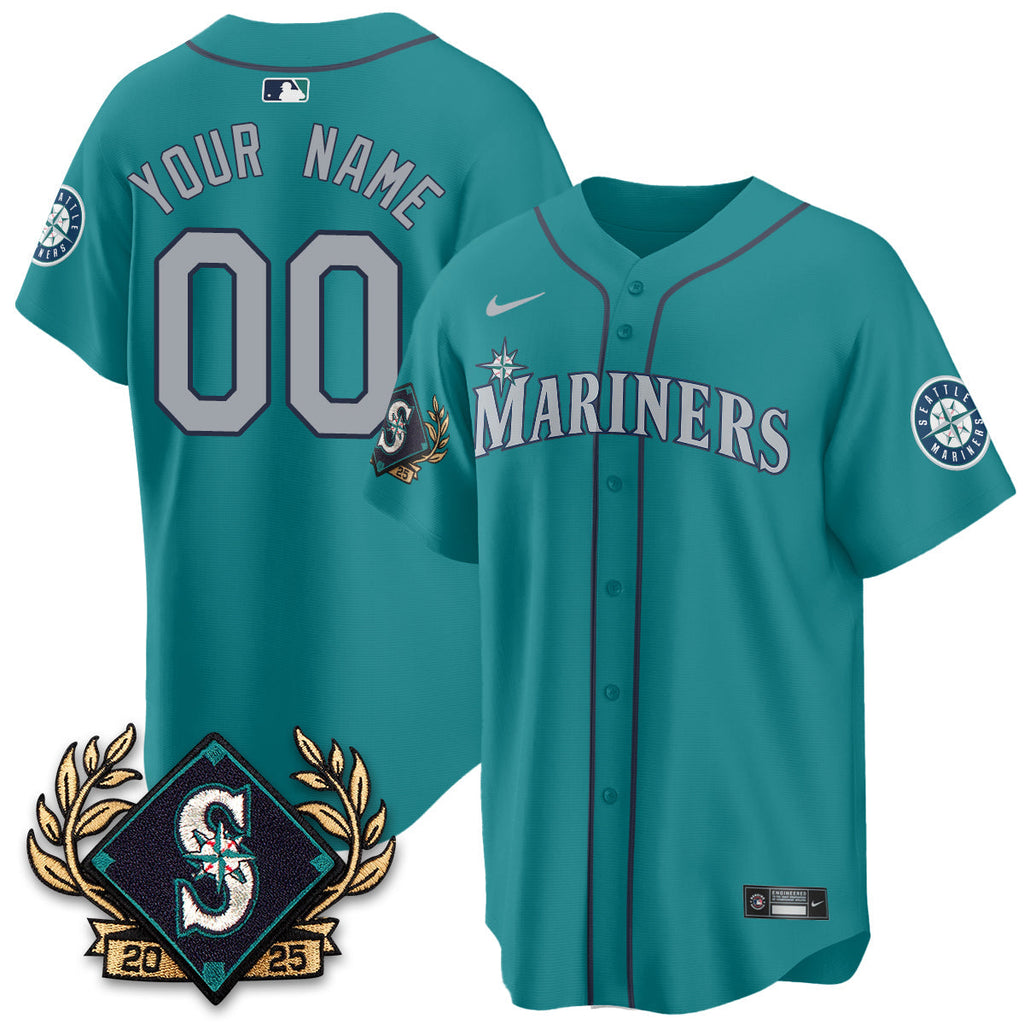Seattle Mariners 2025 Series Champions Jersey - All Stitched