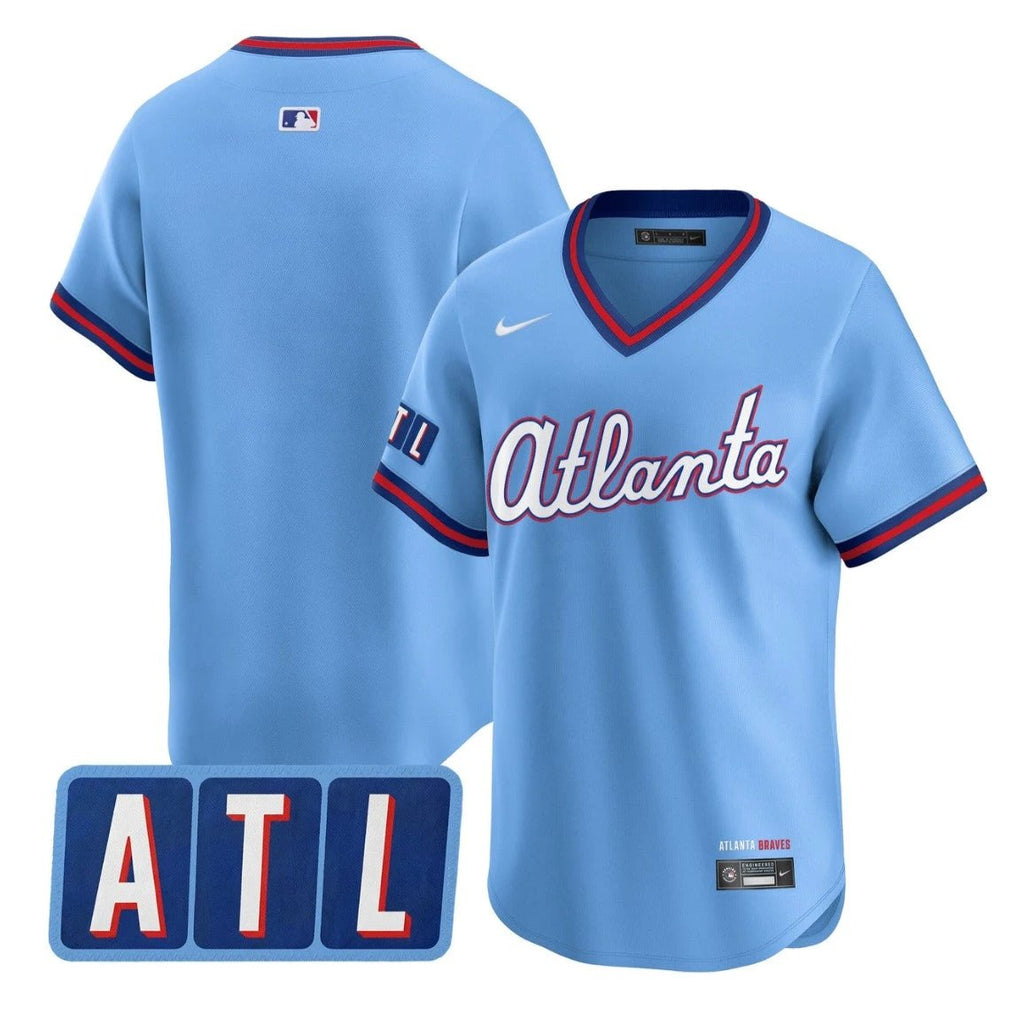 Team Jersey Blank Atlanta Braves 2026 City Connect Premier Stitched