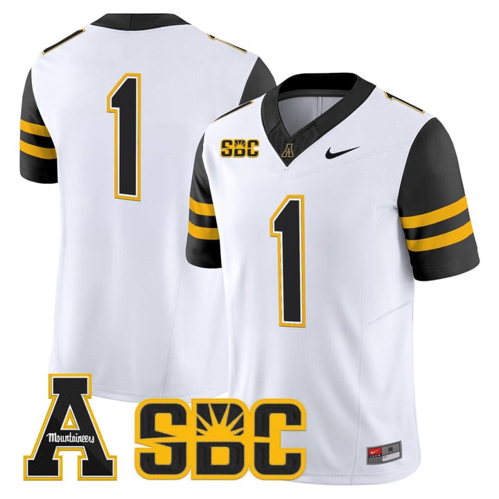 Team Jersey #1 App State Mountaineers 2025 Vapor Limited Stitched