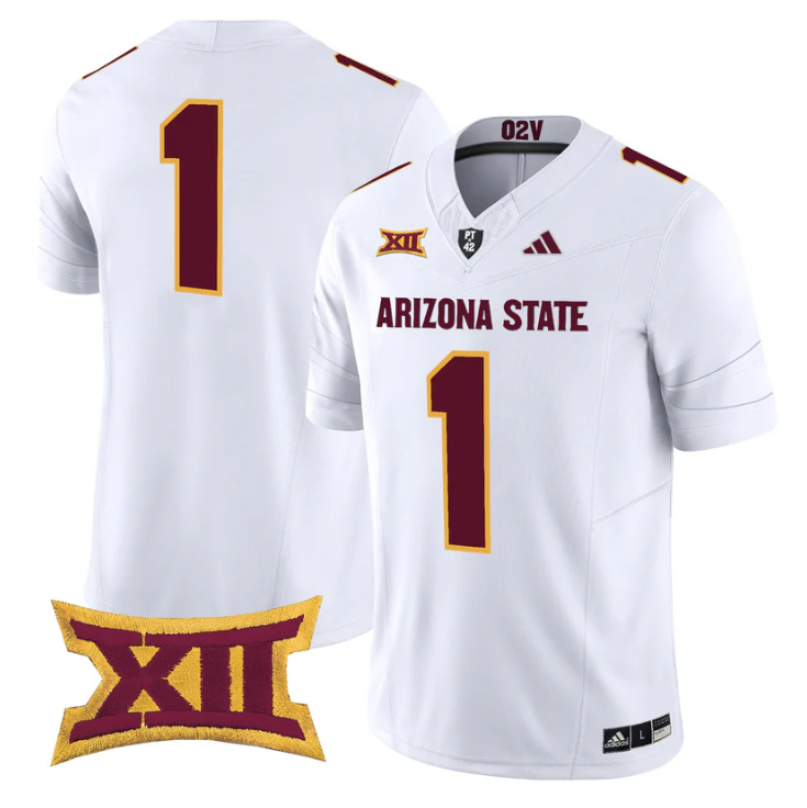 Team Jersey #1 Arizona State Sun Devils 2025 Vapor Stitched