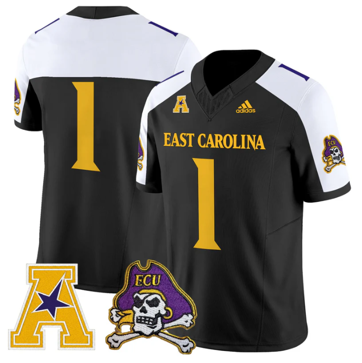 Team Jersey #1 East Carolina Pirates 2025 Vapor Limited Stitched