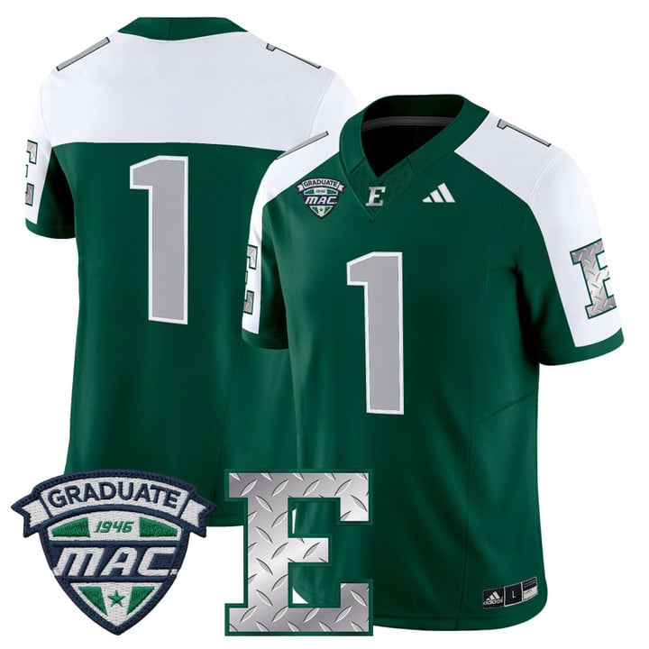 Team Jersey #1 Eastern Michigan Eagles 2025 Vapor Limited Stitched