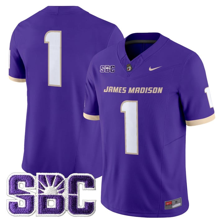 Team Jersey #1 James Madison Dukes 2025 Vapor Limited Stitched
