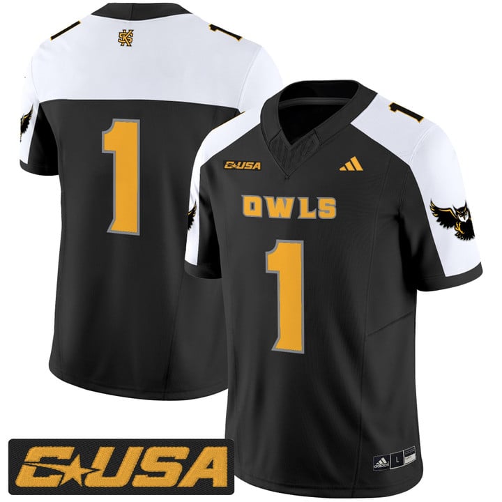Team Jersey #1 Kennesaw State Owls 2025 Vapor Limited Stitched