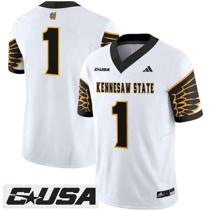 Team Jersey #1 Kennesaw State Owls 2025 Vapor Limited Stitched