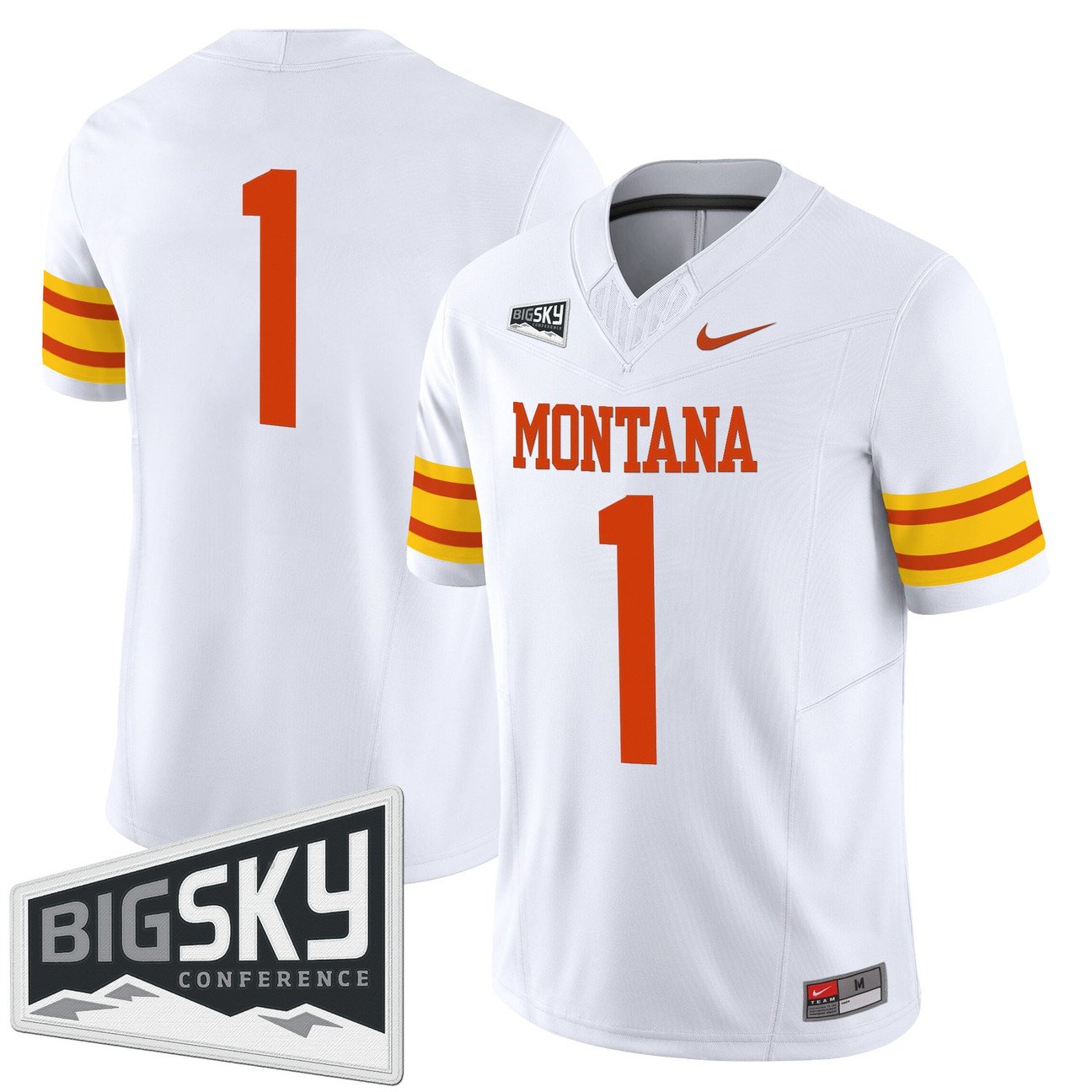Team Jersey #1 Montana Grizzlies 1995 Throwback Vapor Limited Stitched