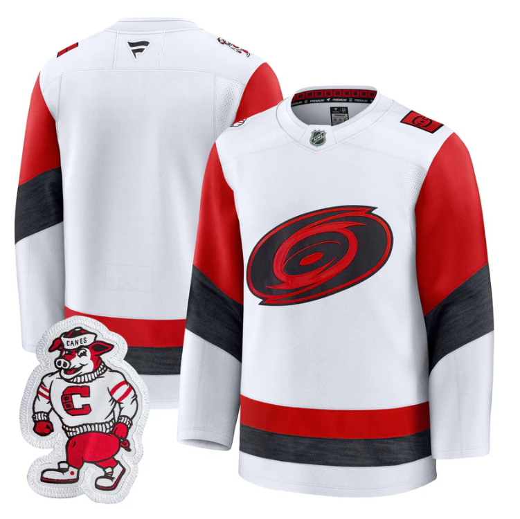 Team Jersey Carolina Hurricanes 2025 - 26 Premium Stitched