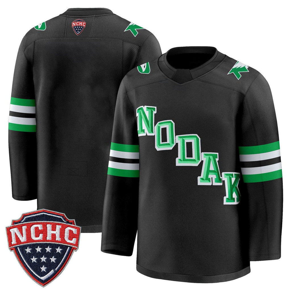 Team Jersey North Dakota Fighting Hawks 2025-26 Stitched