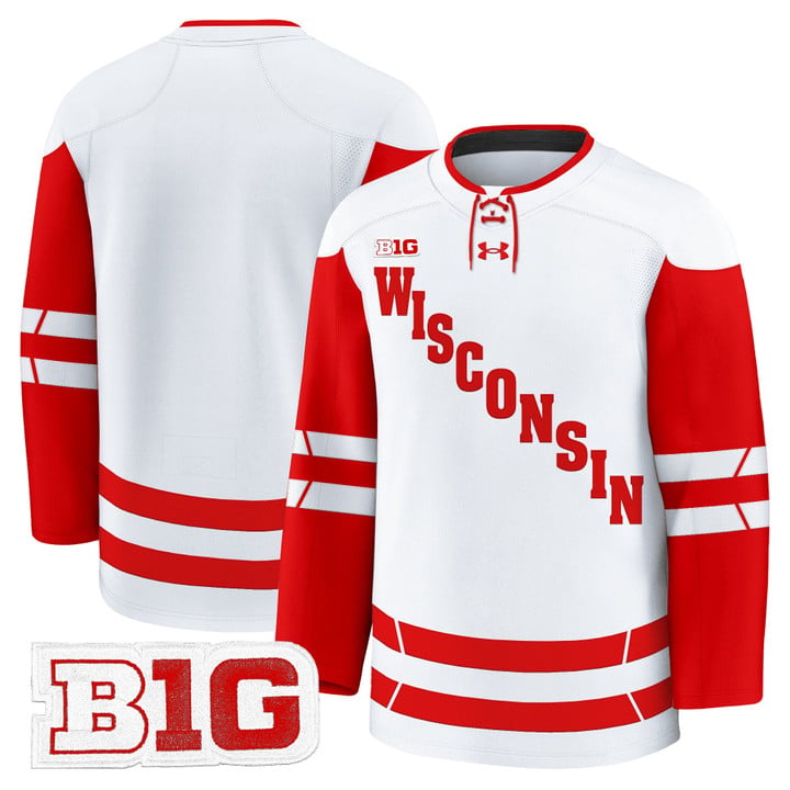 Team Jersey Wisconsin Badgers 2025-26 Premium Stitched