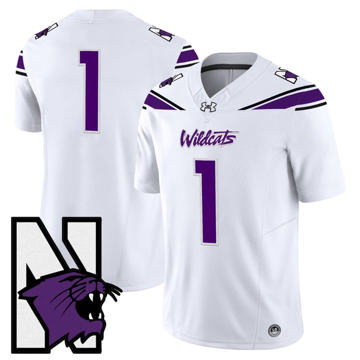 Team Jersey #1 Northwestern Wildcats Honoring 95 Vapor Limited Stitched