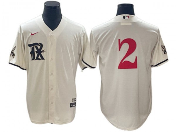Texas Rangers #2 Marcus Semien City Connect Limited Jersey