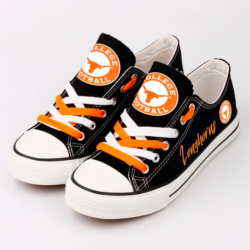 Texas Longhorns Sport Sneakers Shoes For Men Women Fans