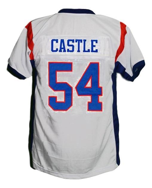 Thad Castle #54 BMS Blue Mountain State New Football Jersey White