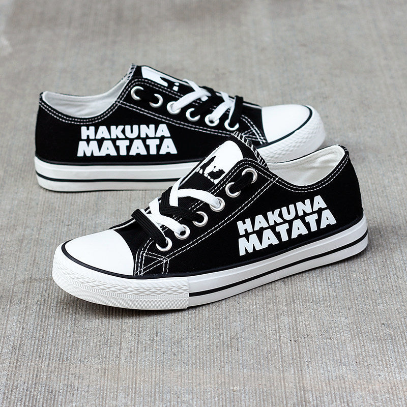 The Lion King Low Top Canvas Sport Sneakers Shoes For Men Women Fans