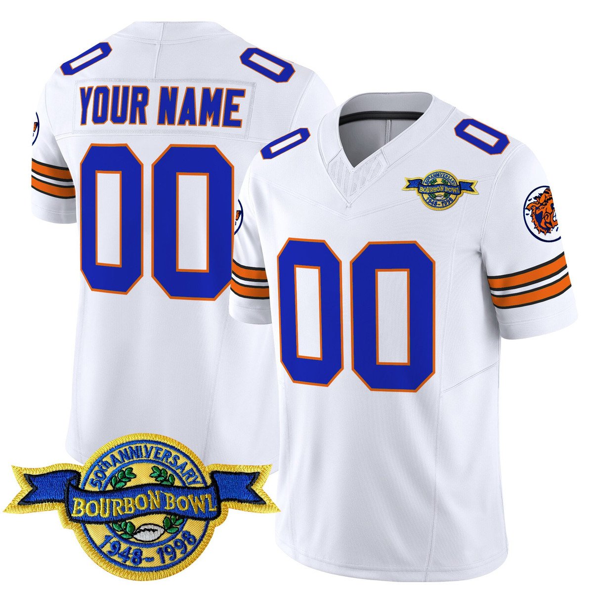 The Waterboy Bobby Boucher Vapor Limited Custom Jersey All Stitched White