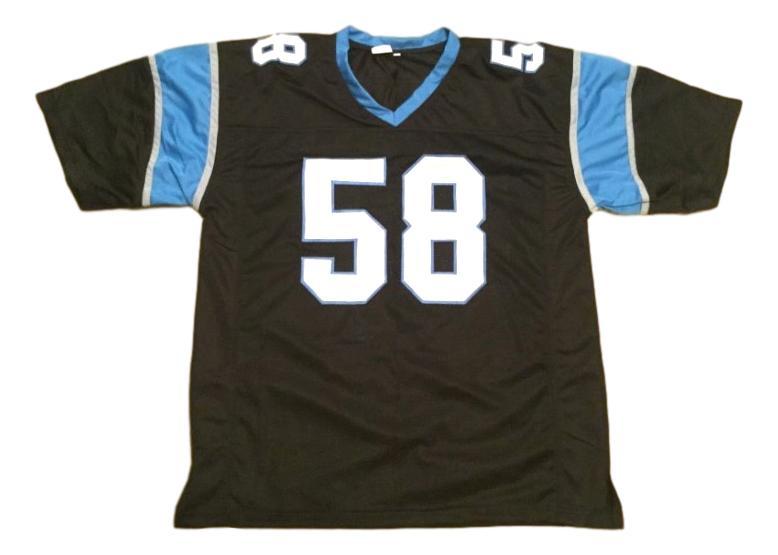 Thomas Davis CUSTOM STITCHED Unsigned Football Jersey Black