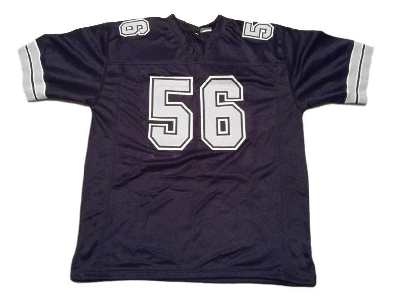 Thomas Henderson CUSTOM STITCHED Unsigned Football Blue Jersey