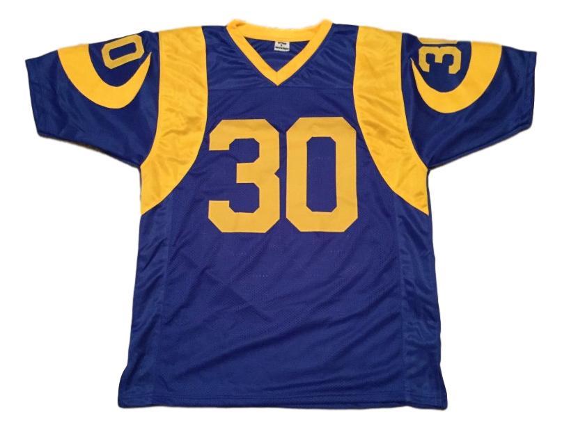 Todd Gurley CUSTOM STITCHED Unsigned Football Jersey Blue