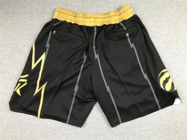 Toronto Raptors City Edition Black Shorts - Basketball Shorts Store