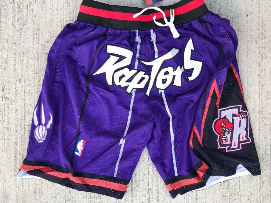 Toronto Raptors Shorts Purple