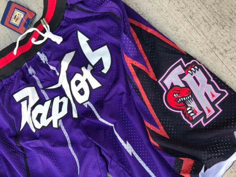 Toronto Raptors Shorts Purple