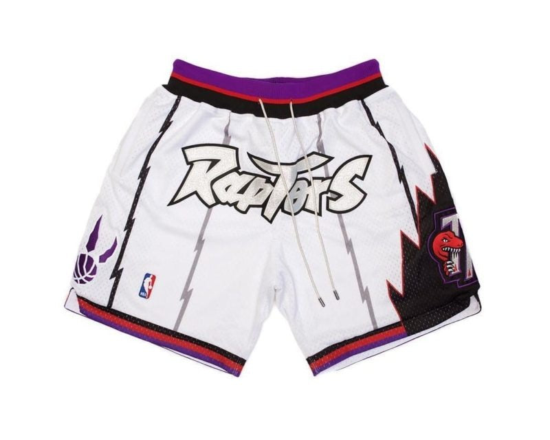 Toronto Raptors Shorts White