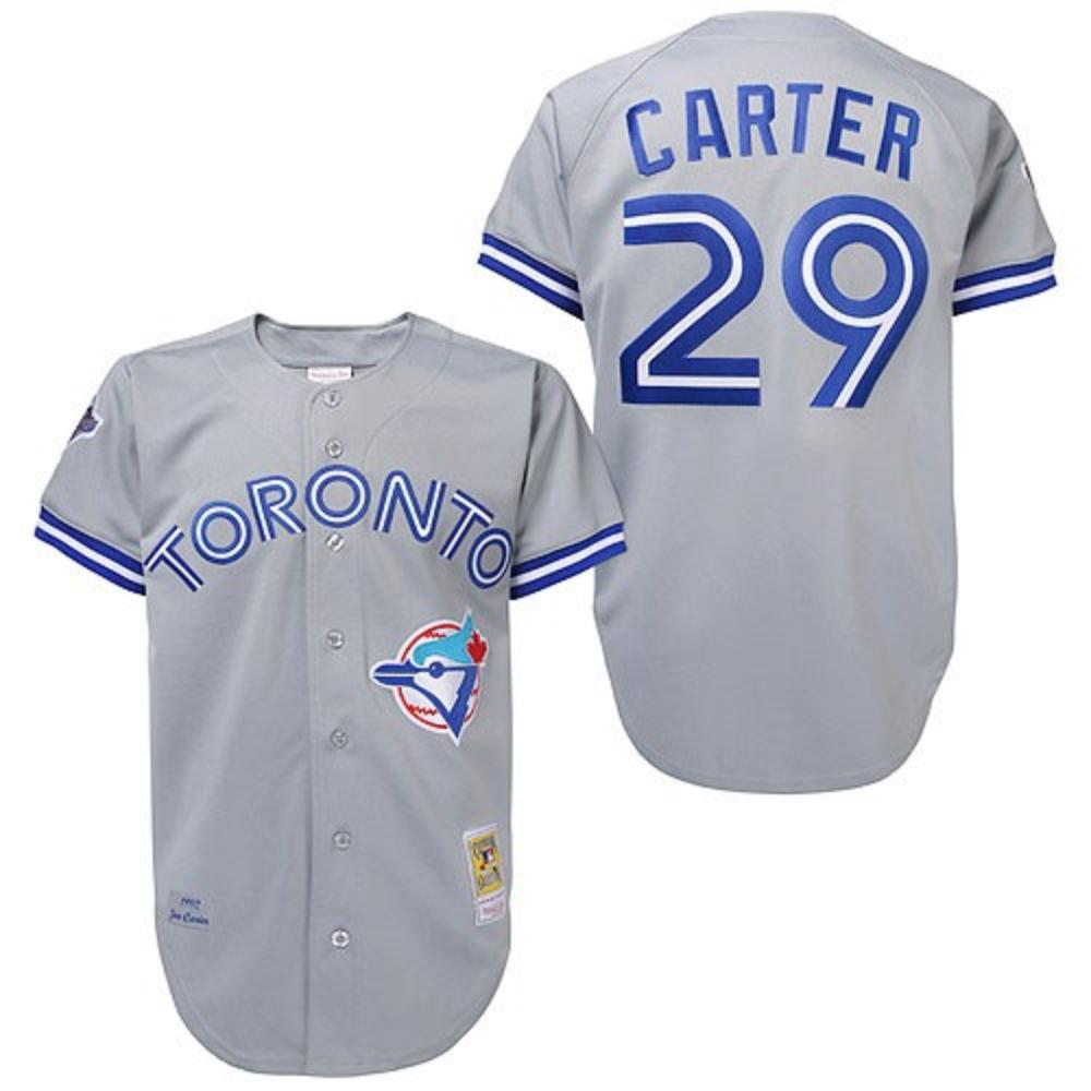 Toronto Blue Jays Joe Carter Grey 1992 Throwback Jersey