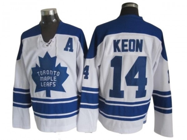 Toronto Maple Leafs #14 Dave Keon 1967 Vintage CCM Jersey -White