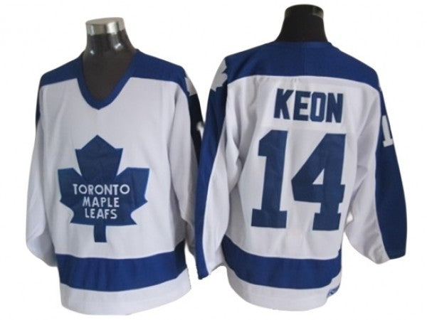 Toronto Maple Leafs #14 Dave Keon 1978 Vintage CCM Jersey White