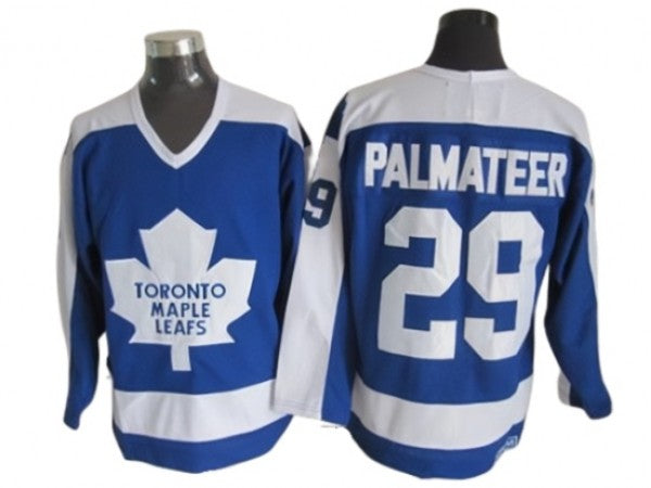 Toronto Maple Leafs #29 Mike Palmateer 1978 Vintage CCM Jersey - Blue