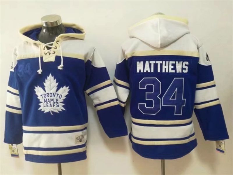 Toronto Maple Leafs #34 Auston Matthews Pullover Hoodie